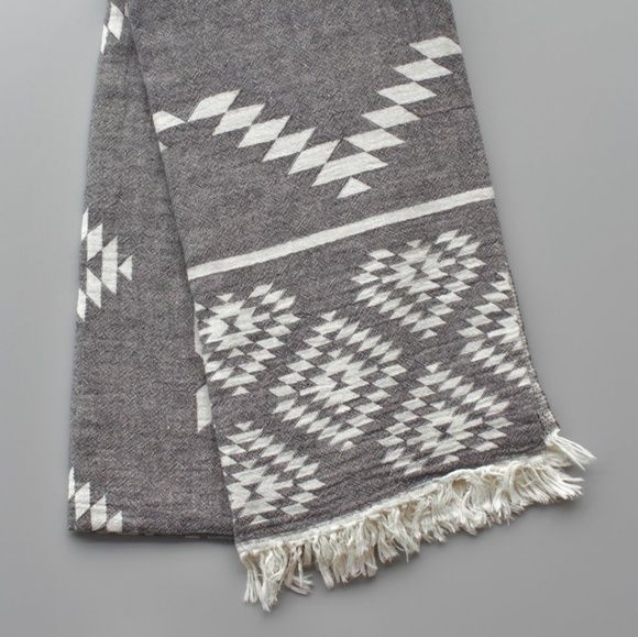 Riviere Accessories - Ezra Blanket Scarf Aztec Print Riviere Accessories - Ezra Blanket Scarf Aztec Print